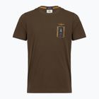 Herren T-Shirt Aeronautica Militare TS2535UJ00641 chestnut brown
