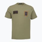 Herren T-Shirt Aeronautica Militare TS2544UJ00592 lichen green