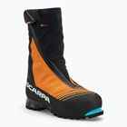 Herren-Hochgebirgsstiefel SCARPA Phantom 6000 schwarz/hellorange