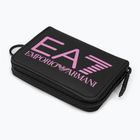 Geldbeutel Portmonee EA7 Emporio Armani Train Zip Around black/cyclamen