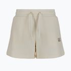 Damen EA7 Emporio Armani Zug Shiny Shorts pristine/Logo braun