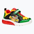Geox Ciberdron grün/dunkelrot Kinderschuhe