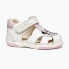 Sandalen Kinder Geox Zapito white/pink
