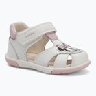 Sandalen Kinder Geox Zapito white/pink