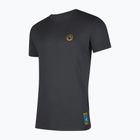 La Sportiva Herren Climbing on the Moon carbon/giallo T-shirt