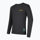 La Sportiva Herren Climbing on the Moon carbon/giallo Sweatshirt