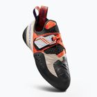 La Sportiva Damen Kletterschuh Solution weiß/lilie orange