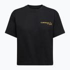 La Sportiva Since 1928 Crop Damen Klettershirt black/yellow