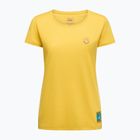 Damen T-Shirt La Sportiva Climbing on the Moon giallo/viola