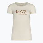 Damenshirt EA7 Emporio Armani Train Shiny pristine/logo brown