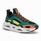 Schuhe EA7 Emporio Armani Infinity Cage black/ evergreen/ orange fluo