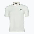 Herren EA7 Emporio Armani Golf Pro Polo silberne Birke T-shirt