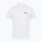 Herren EA7 Emporio Armani Core Identity Poloshirt weiß