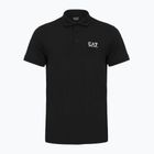 Herren EA7 Emporio Armani Core Identity Poloshirt schwarz