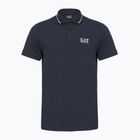 Herren EA7 Emporio Armani Core Identity Piqué Poloshirt armani blau