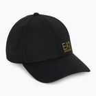 EA7 Emporio Armani TrainCore IdentityLogo Baseballkappe schwarz / gold