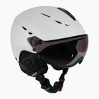 Skihelm Briko Elio Visor matte white/black