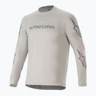 Herren Radfahren Longsleeve Alpinestars A-Dura Switch hellgrau