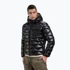 Gefütterte Herrenjacke Blaueer USA Bryant black inside beige