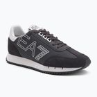 EA7 Emporio Armani Schwarz & Weiß Vintage Periskop/weiße Schuhe