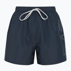 Herren EA7 Emporio Armani Schwimmen Shorts mit übergroßen Logo armani blau / silber