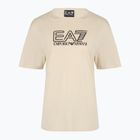 Damen EA7 Emporio Armani Zug Sichtbarkeit t-shirt Mandelmilch