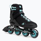 Damen Inlineskates Rollerblade Sirio 80 W black/teal blue