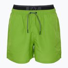 Herren EA7 Emporio Armani Logo Tape Boxer titanite Badeshorts