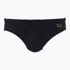 Herren EA7 Emporio Armani Gold Label Badeslip schwarz
