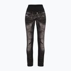 Damen-Trekkinghose Crazy Wonder Magic Print Jeans schwarz