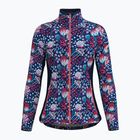 Damen-Trekking-Sweatshirt Crazy Wonder Magic Druck lella blau