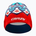 Damen Laufmütze Crazy Spire norwegen rot Wolle