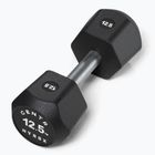 Kurzhantel Centr Urethane Dumbbell Centr x Hyrox 12,5 kg black