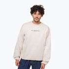 Herren Kaotiko Washed Feel the Power Sweatshirt elfenbein