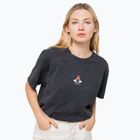 Kaotiko Washed Moon Sphynx Damen-T-Shirt schwarz