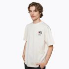 Herren Kaotiko Washed Okinawa Japan Bio Elfenbein T-shirt