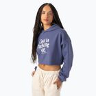 Kaotiko Damen Sweatshirt C'est la vie Crew Weintraube