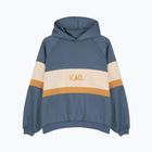 Kaotiko Damen Sweatshirt Evelyn preußen / haselnuss / beige