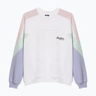 Kaotiko Elina Damen Sweatshirt weiß / rosat / grün / Traube