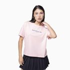 Kaotiko Damen-T-Shirt M / C Washed Good Things rosa