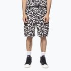 Herren Shorts Kaotiko Geo Abstract schwarz/elfenbein