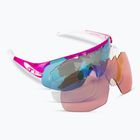 Tifosi Sledge Lite Clarion kristallrosa/clarionblau/ac rot/klar Fahrradbrille