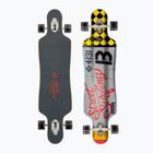 Street Surfing Curve Drop Through Freeride Longboard 39  grau