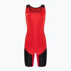 Damen-Ringertrikot Nike Weightlifting Singlet scarlet/black