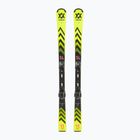 Kinder-Abfahrtsski Völkl Racetiger Junior Pro + 7.0 VMotion Jr flo gelb/schwarz