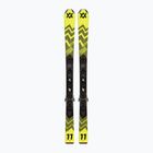 Kinder-Abfahrtsski Völkl Racetiger Jr Gelb + Bindung 4.5 VMotion Jr 100-120 cm gelb