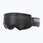 Skibrille Marker 16:10+ black matt/black light/clarity mirror