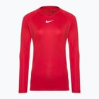 Damen Thermo-Langarmshirt Nike Dri-FIT Park First Layer LS universitätsrot/weiß