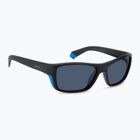 Polaroid PLD 7046/S schwarz azur/blau polarisierte Herren-Sonnenbrille