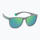 Polaroid PLD 8049/S grau-grün/grau-grün Spiegel polarisierte Kinder-Sonnenbrille